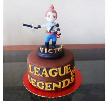 Торт Лига Легенд на день рождения