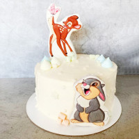 Торт Бэмби без мастики