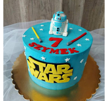 Торт со звездными войнами на день рождения