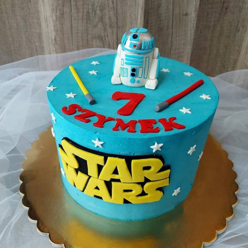 Торт со звездными войнами на день рождения