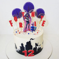 Торт Фортнайт на 12 лет