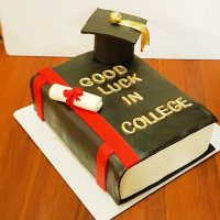 Торт в форме книги