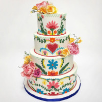 Свадебный торт в стиле Латино