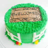 Кремовый торт на новоселье