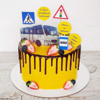 Торт для водителя автобуса