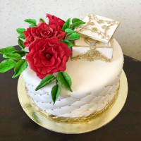 Торт на День Святого Валентина любимой