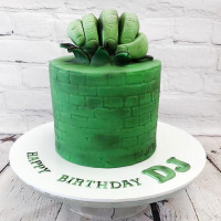 Торт кулак Халка