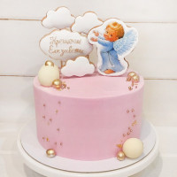 Торт на крещение с пряниками