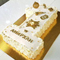 Торт единичка для мальчика