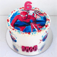Торт с человеком пауком 6 лет