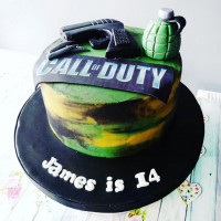 Торт на тему Call of Duty