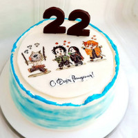 Торт аниме Клинок Рассекающий демонов