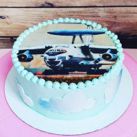 Торт самолет без мастики