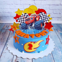 Торт машина на 2 года