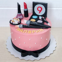 Торт косметика на 9 лет девочке