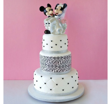 Свадебный торт с мышками
