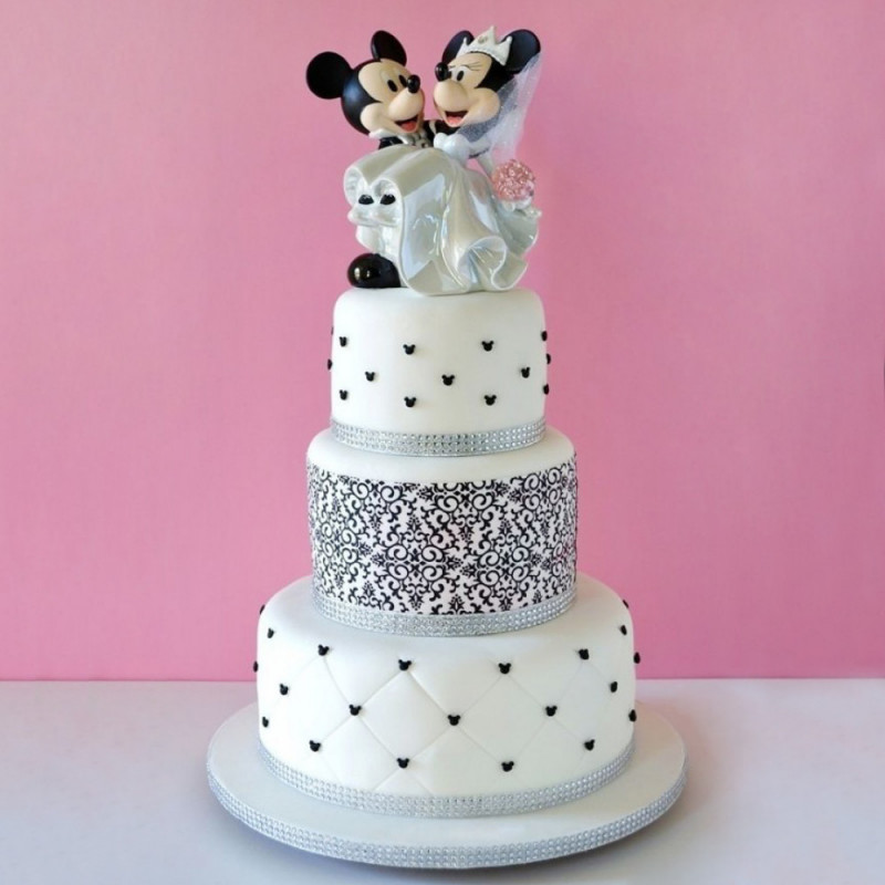 Свадебный торт с мышками