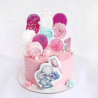 Торт на день рождения девочке 1 год