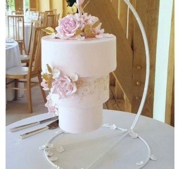 Висящий торт на свадьбу