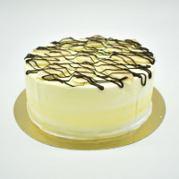 Постный банановый торт