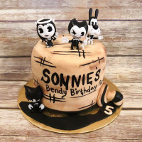 Торт Бенди, Алиса и Борис с трубой