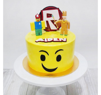 Торт Roblox и Lego