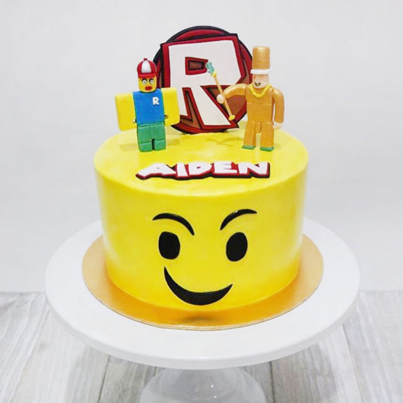 Торт Roblox и Lego