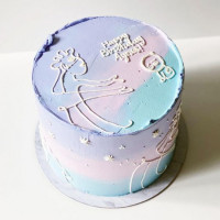 Торт душа без мастики