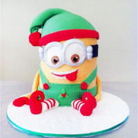 Торт в форме Миньона