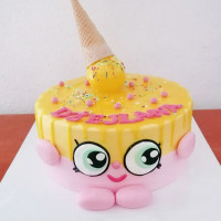 Торт мороженое Shopkins