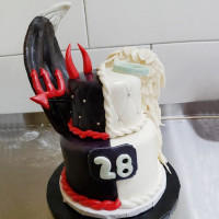 Торт для близнецов мужчин