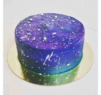Торт космическая тематика