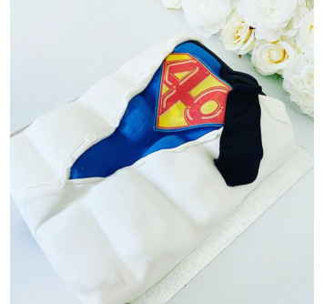 Торт в стиле Супермена