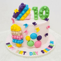 Торт Поп ит на 10 лет