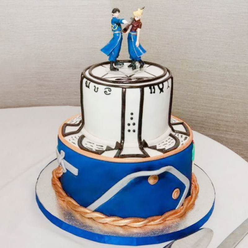 Свадебный торт в стиле Аниме