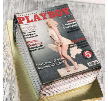 Торт журнал Playboy