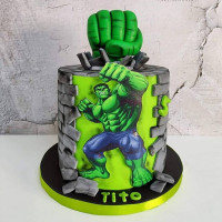 Торт мальчику Халк