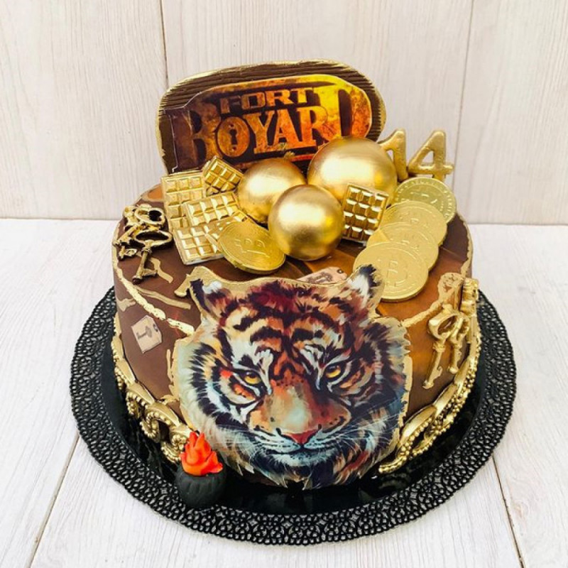 Торт с тигром из Форта Буаяр