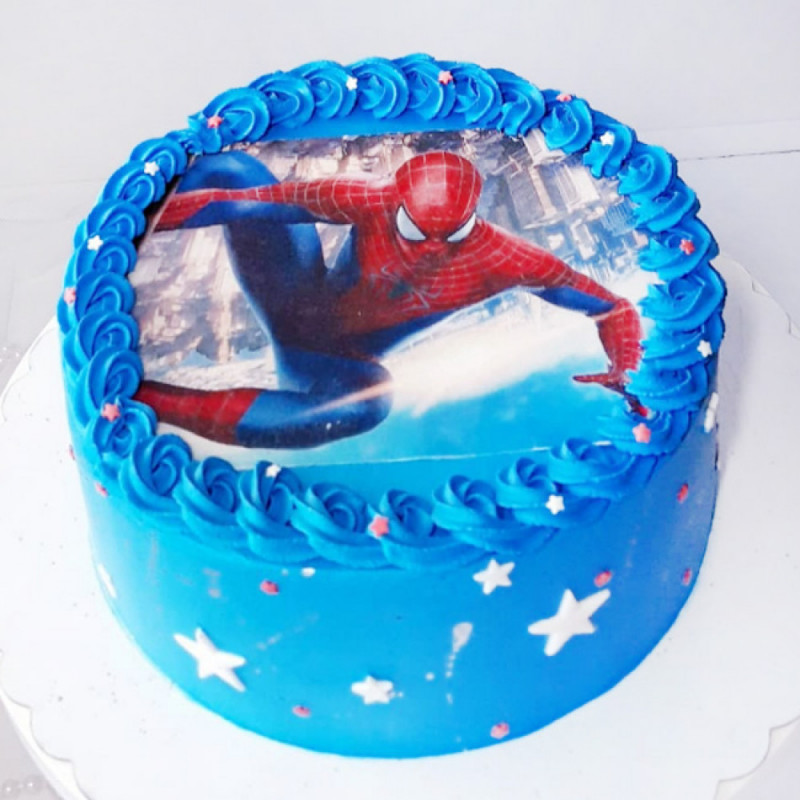 Торт Человек паук без мастики