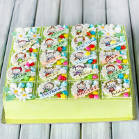 Большой торт на выпускной