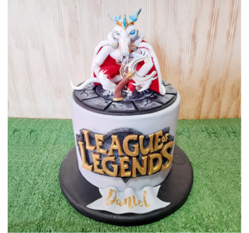 Торт Лига Легенд для мальчика