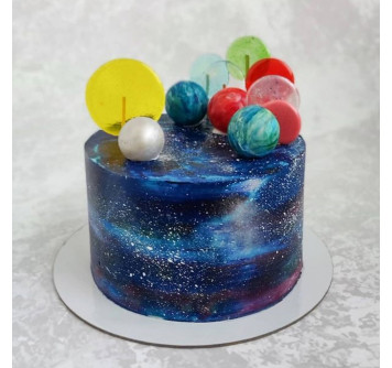 Торт вселенная космос
