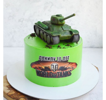 Торт с танком World of Tanks