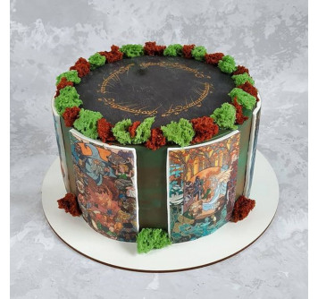 Торт с тематикой Властелин колец