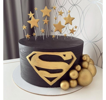 Торт мальчику супер герой на день рождения