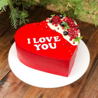 Торт сердце для женщины