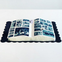 Торт в виде открытой книги