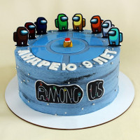 Торт Амонг Ас на 9 лет