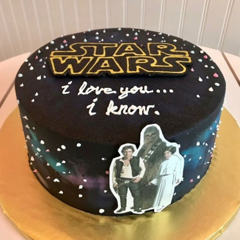 Торт Звездные войны для мужчины