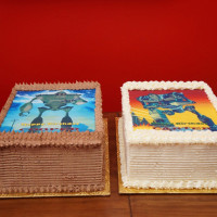 Торт на год двойняшкам мальчикам